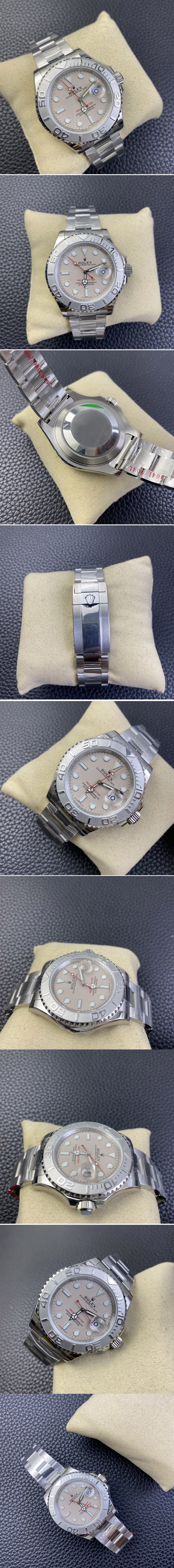 Replica Rolex Yacht-Master 126622 GSF 1:1 Best Edition Carnation Dial on SS Bracelet A2836