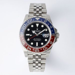 Replica Rolex GMT Master II 126710 BLRO 904L SS KING Factory 1:1 Best Edition on Jubilee Bracelet K3285 CHS