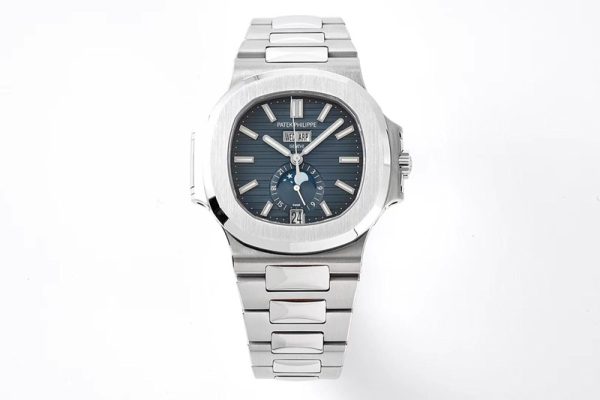 Replica Patek Philippe Nautilus 5726 Full Function SS PPF 1:1 Best Edition Blue Dial on SS Bracelet A324