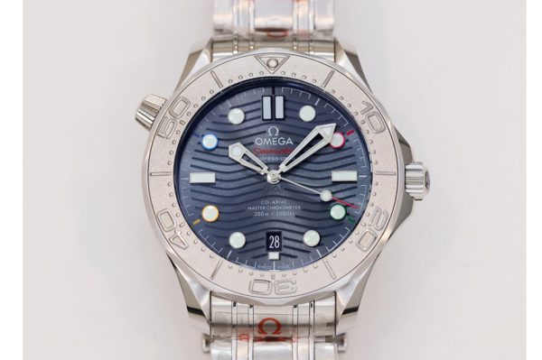 Replica Omega Seamaster Diver 300M Nekton ORF 1:1 Best Edition Black Dial on SS Bracelet A8806