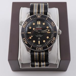 Replica Omega Seamster 300 "No Time to Die" Limited Edition VSF 1:1 Best Edition on SS Mesh Bracelet A8806(Free Nato)