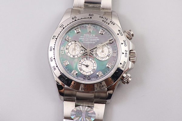 Replica Rolex Daytona 116509 SS BLF Best Edition Gay MOP Dial on SS Bracelet A4130